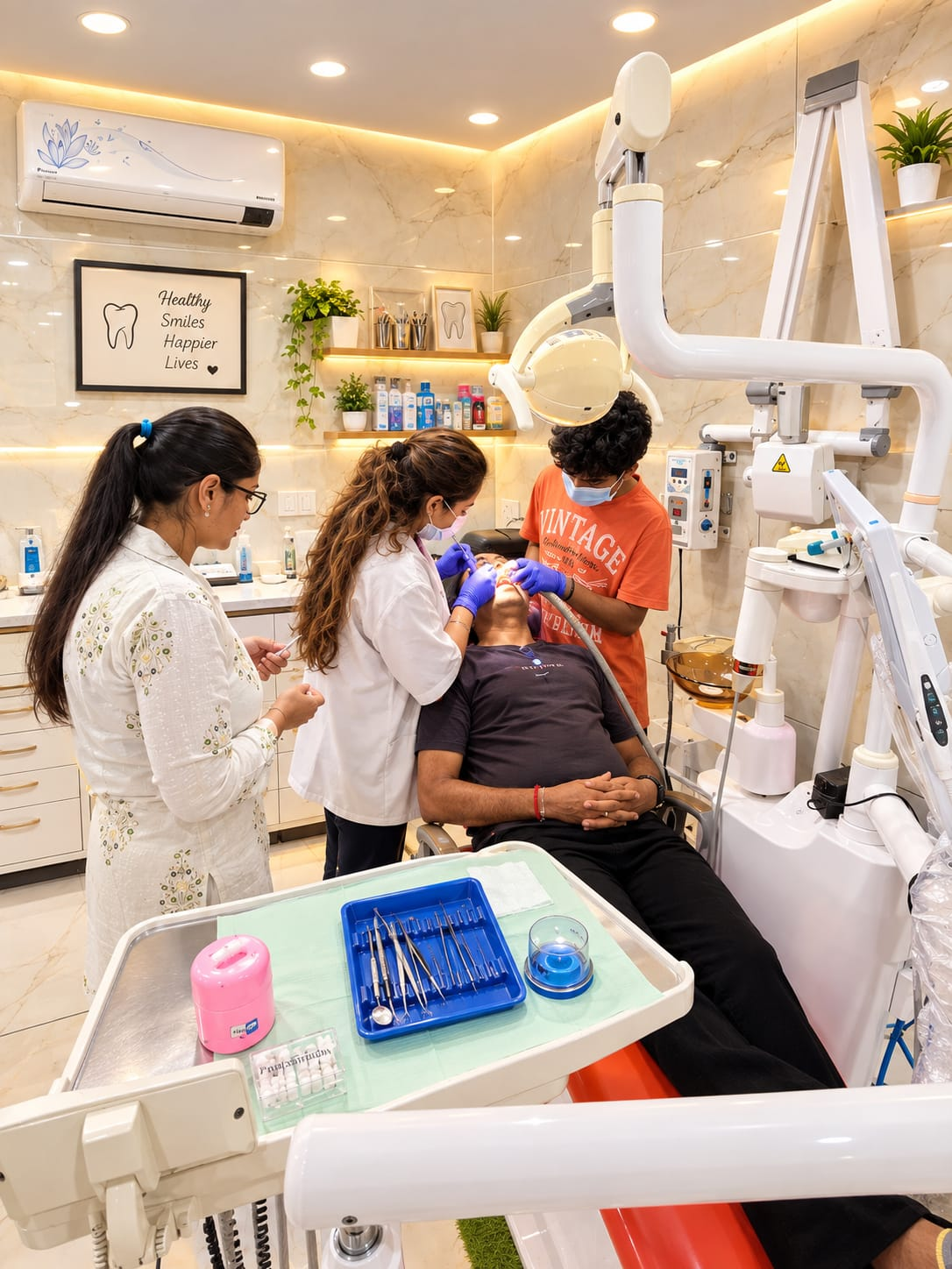 Smile Suite clinical team providing attentive specialist dental care
