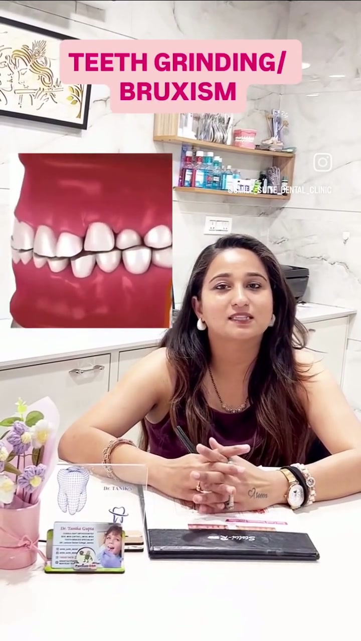 Dr. Tanika Gupta discussing teeth grinding and bruxism